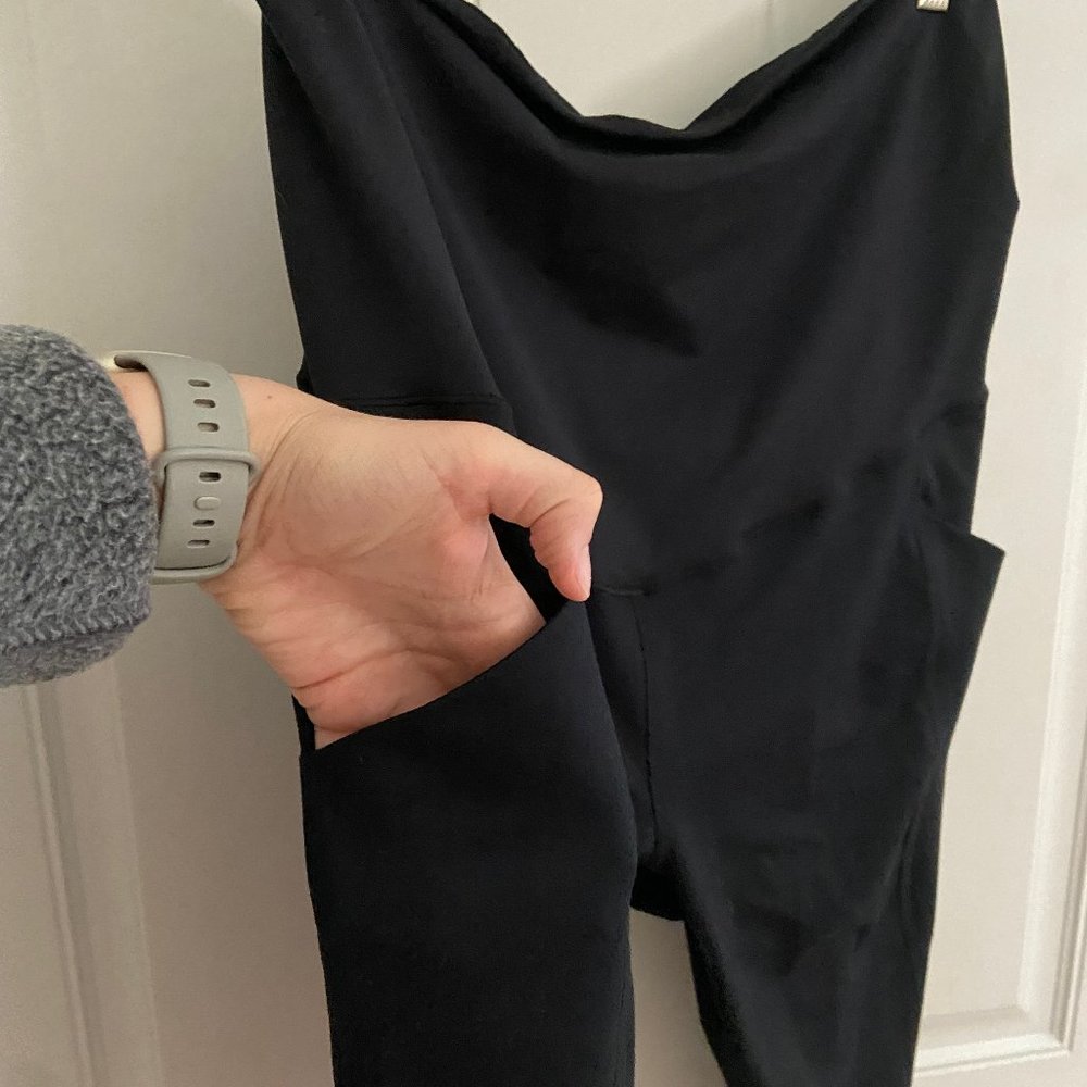 Zella Over belly Maternity Leggings with pockets